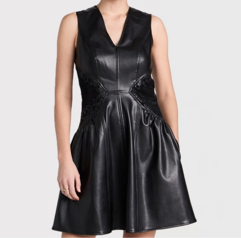 Shoshanna Ria Dress - Jet Black