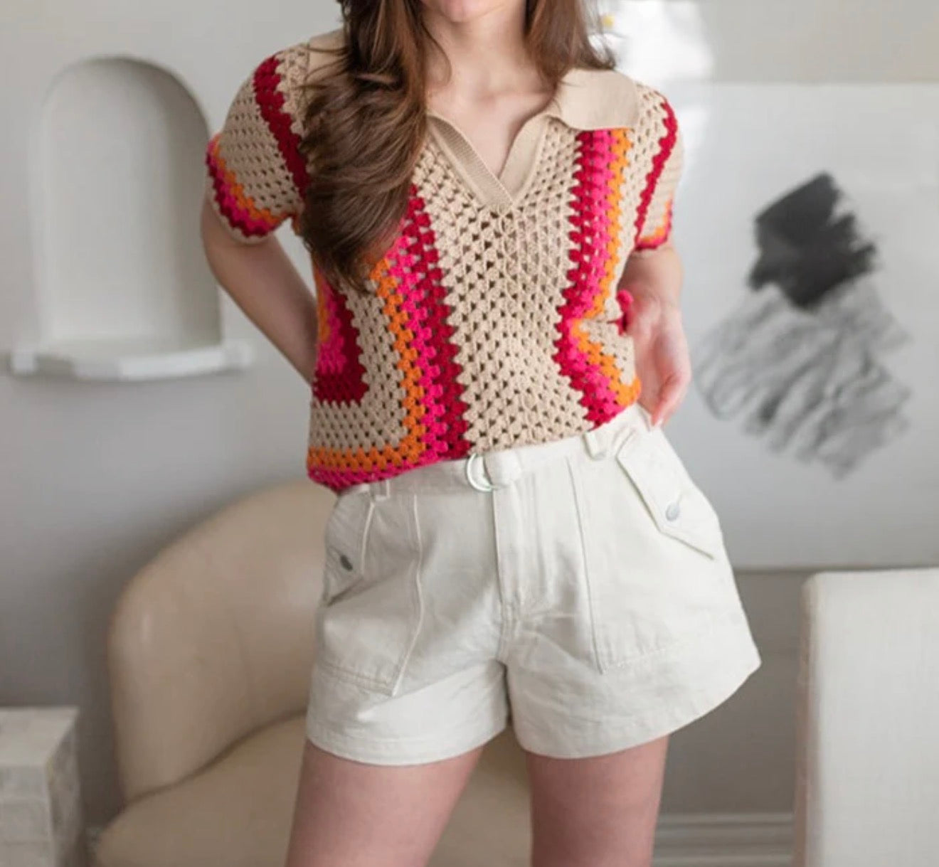 Suncoo Kabil Shorts - Cream
