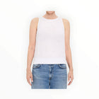 Michael Stars Janelle Tie Neck Tank - White