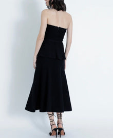 Karina Grimaldi Krystina Strapless Top - Black