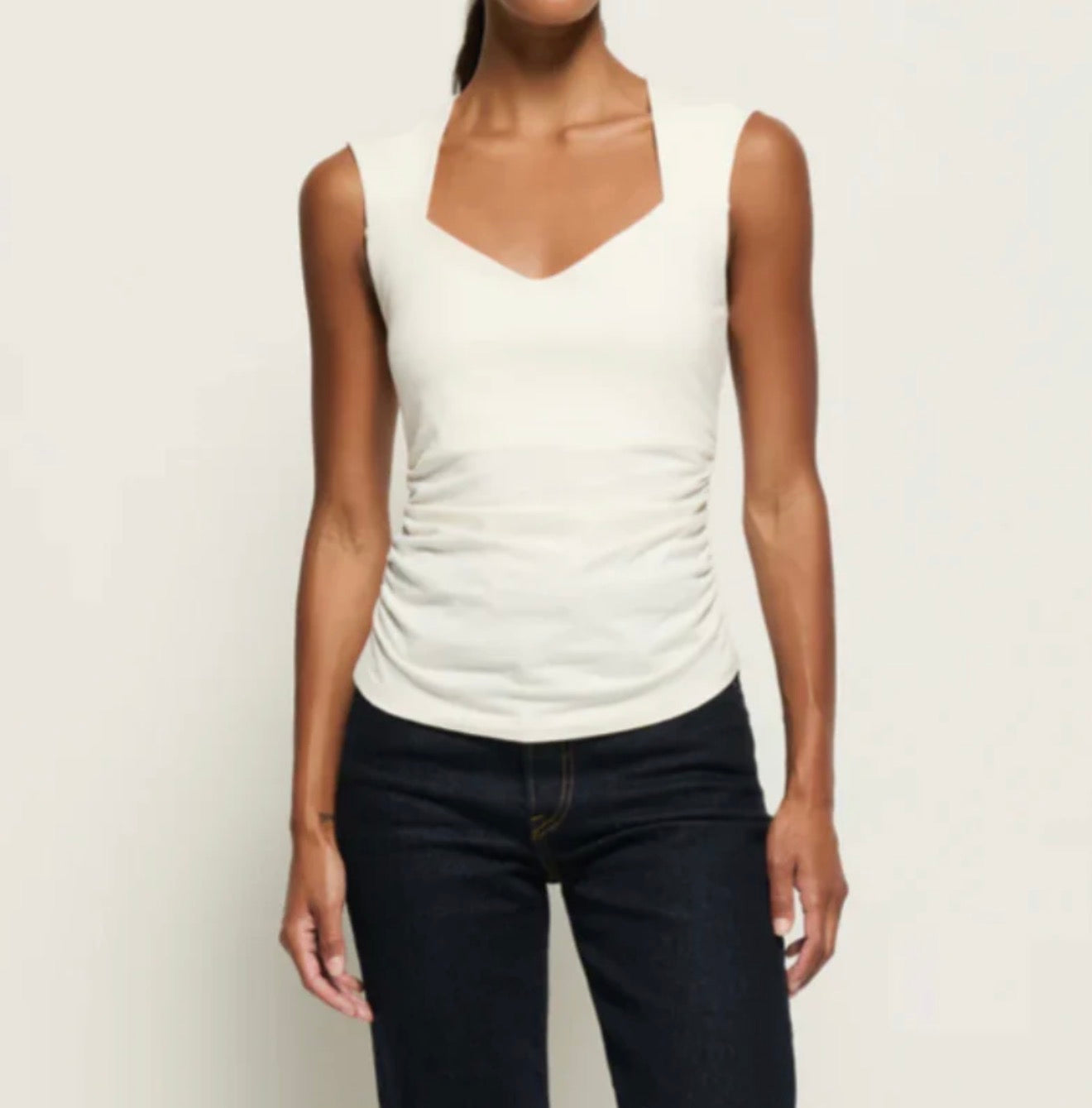Nation Ltd Haven Tee - Porcelain