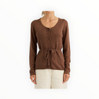 One Grey Day Romi Cardigan - Saddle