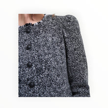 Joseph Ribkoff Jacquard Blazer - Black/White