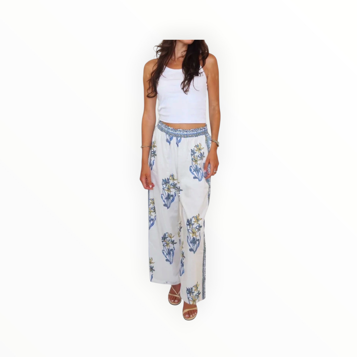 NIBI MTK Debbie Beach Pant - Blue Lily