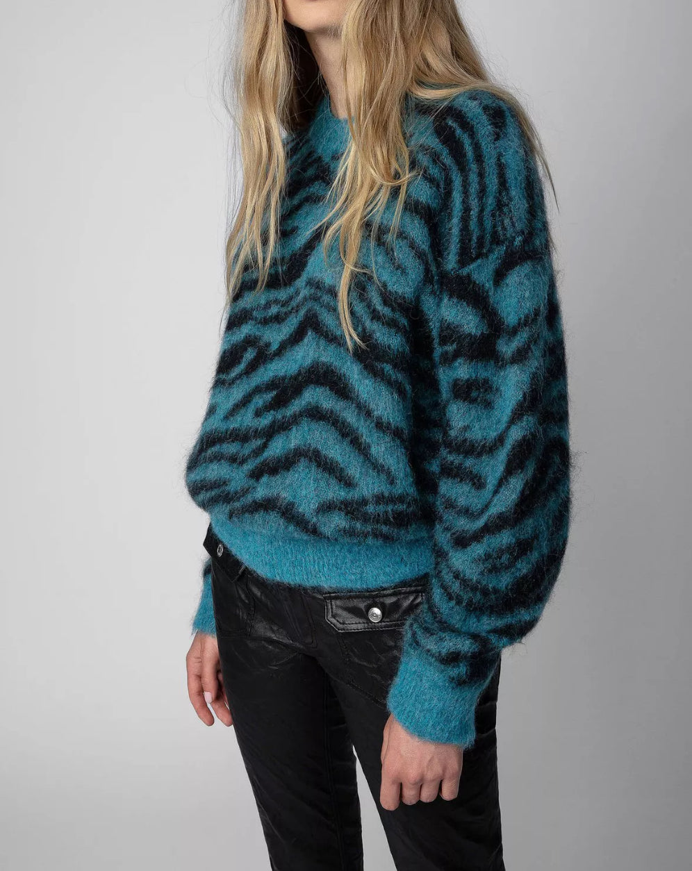 Zadig & Voltaire Rita Tiger Sweater - Bleu