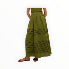 Marie Oliver Draper Skirt - Pesto