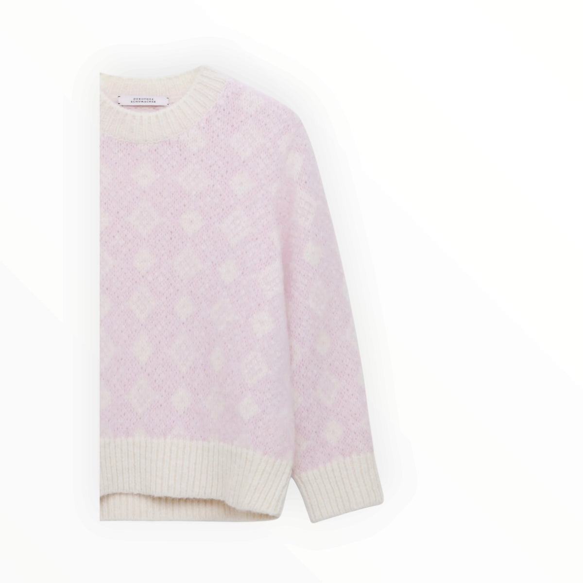 Dorothee Schumacher Soft Graphics Pullover - Rose