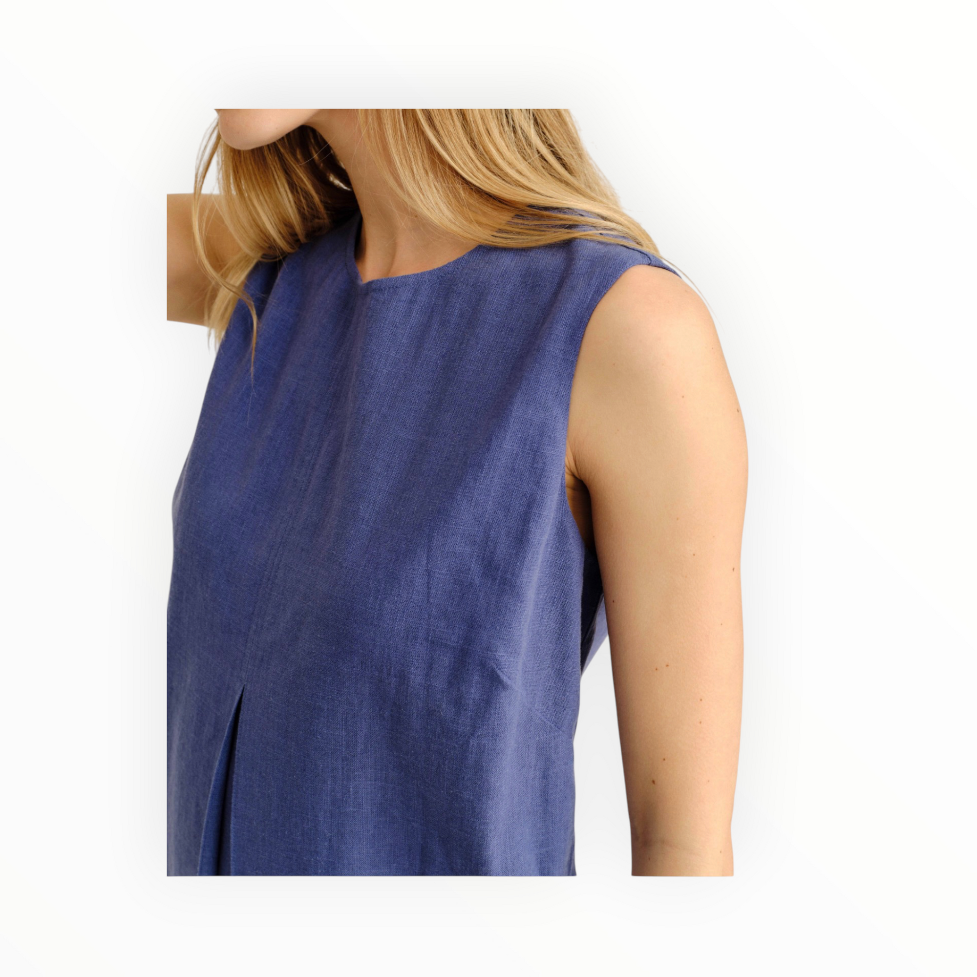 Cartolina Fiona Dress - Coastal Indigo
