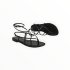 Sam Edelman Clarra Strappy Sandal - Black Leather