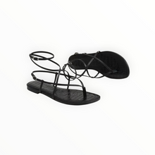 Sam Edelman Clarra Strappy Sandal - Black Leather