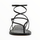 Sam Edelman Clarra Strappy Sandal - Black Leather