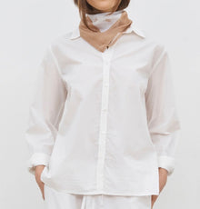 CARE BY ME Laura Classic Shirt - White