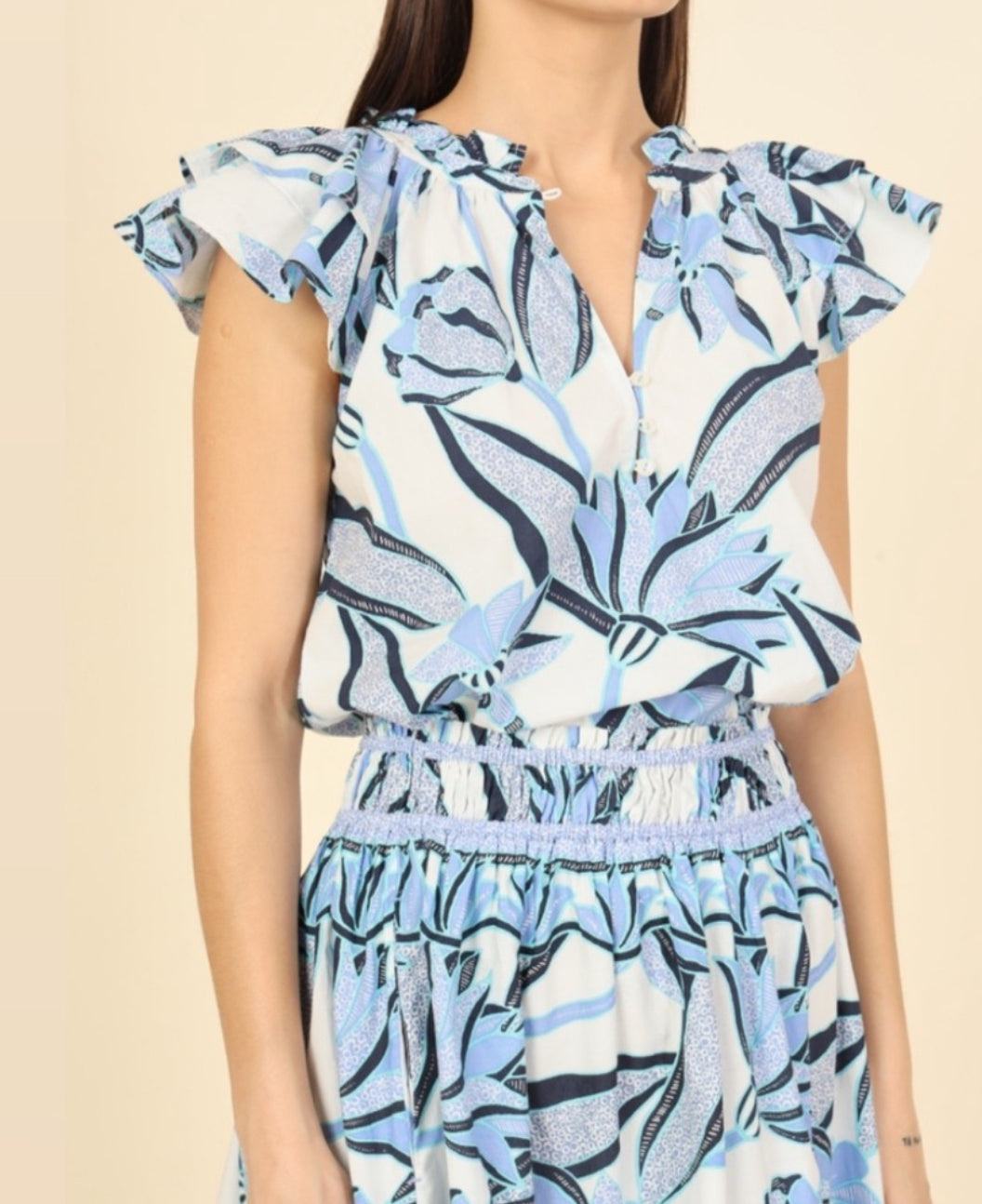 Omika Wilora Blouse - Neela Sea