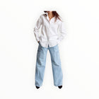 The Shirt by Rochelle Behrens The Boyfriend Shirt - White