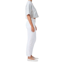 AGOLDE Willow Mid-Rise Slim Crop - Sour Cream