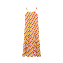 Compañia Fantastica Beach Zigzag Print Dress