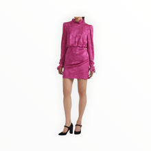 Saloni Rina B Dress - Pink Flambé