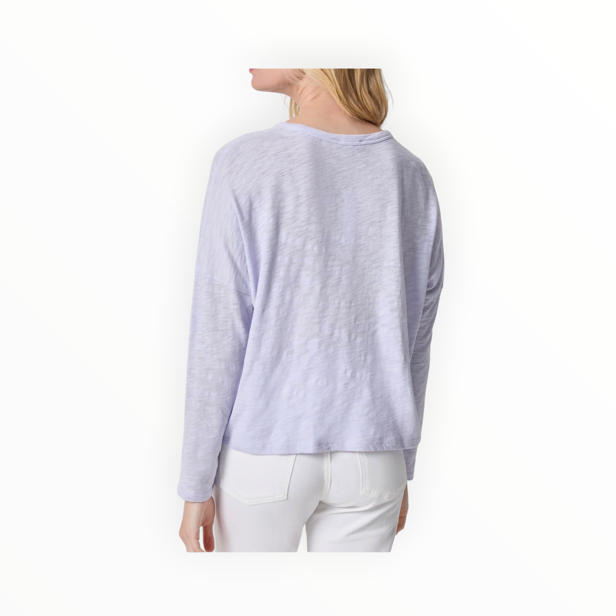 LILLA|P Easy Long Sleeve Beach Tee - Lilac