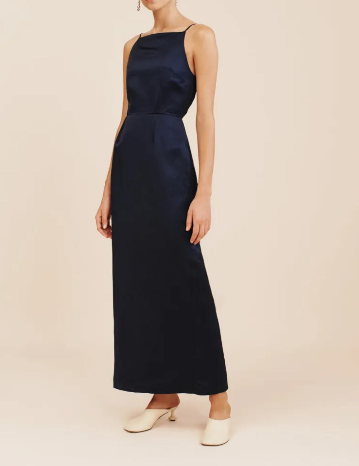 POSSE Leila Dress - Navy
