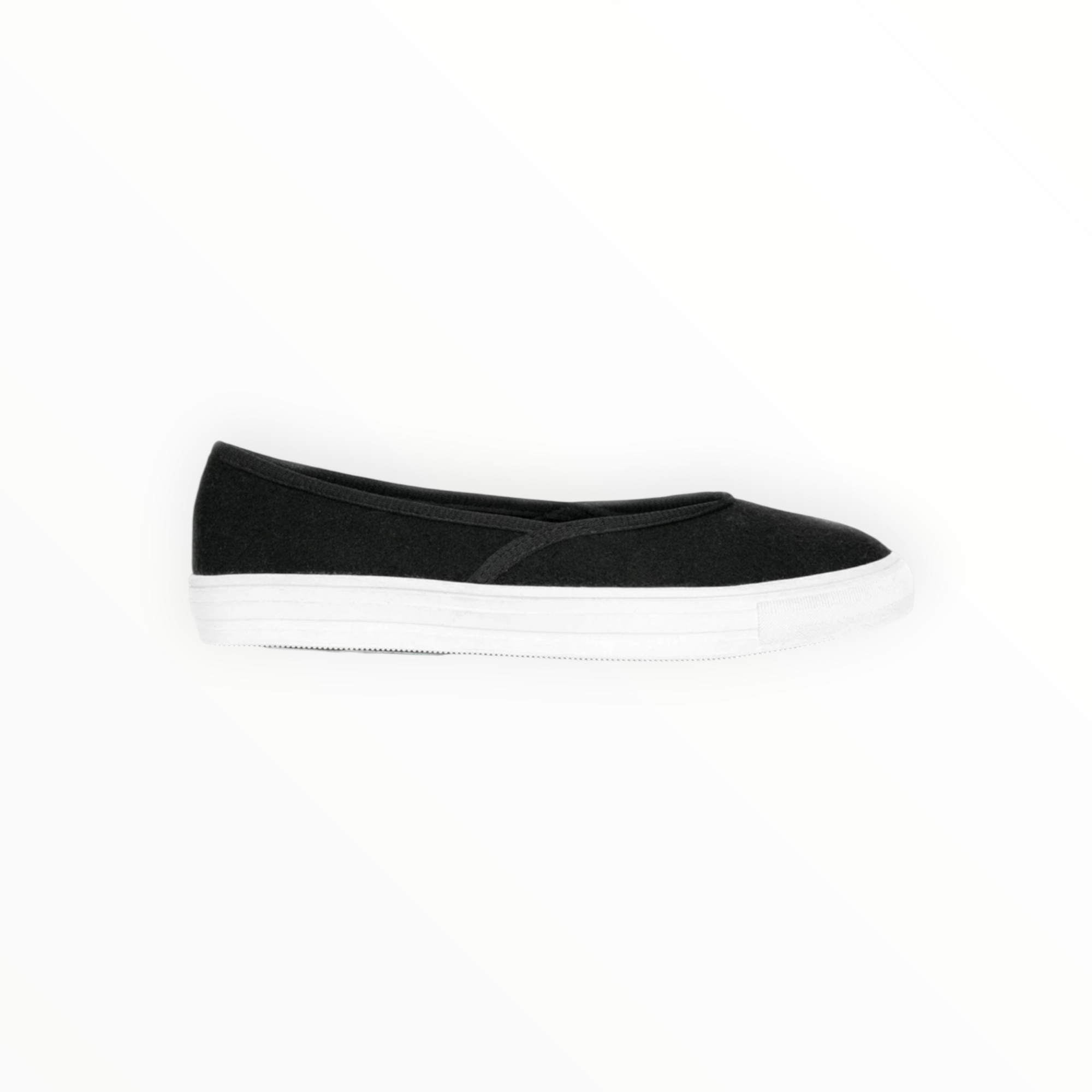 FUCHSIA Crossover Flats - Black