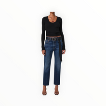 Citizens of Humanity Mara U-Neck Top - Black