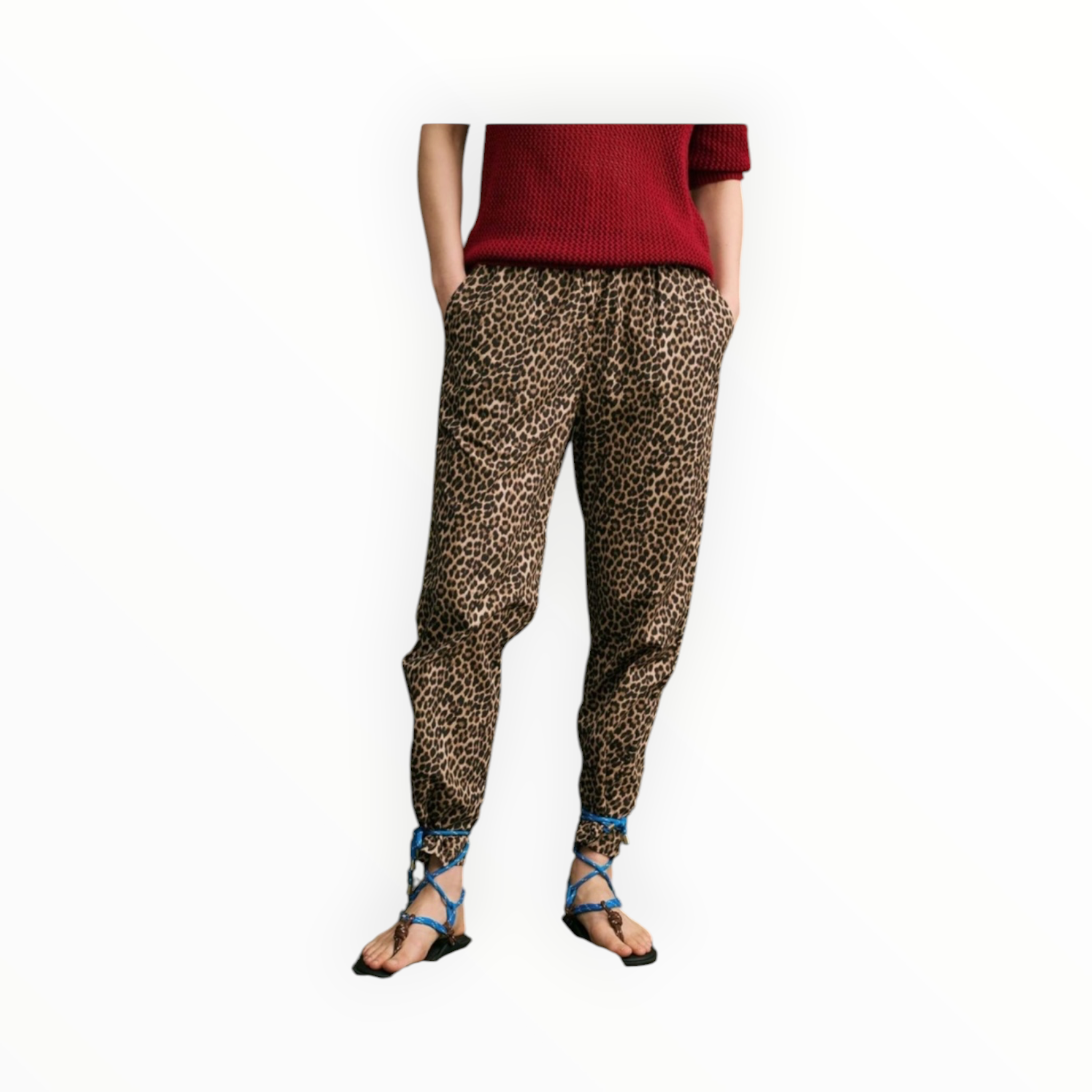 Hod Paris Baobab Leopard Print Pants