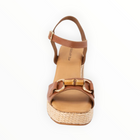 Chocolate Blu Mel - Brown Leather