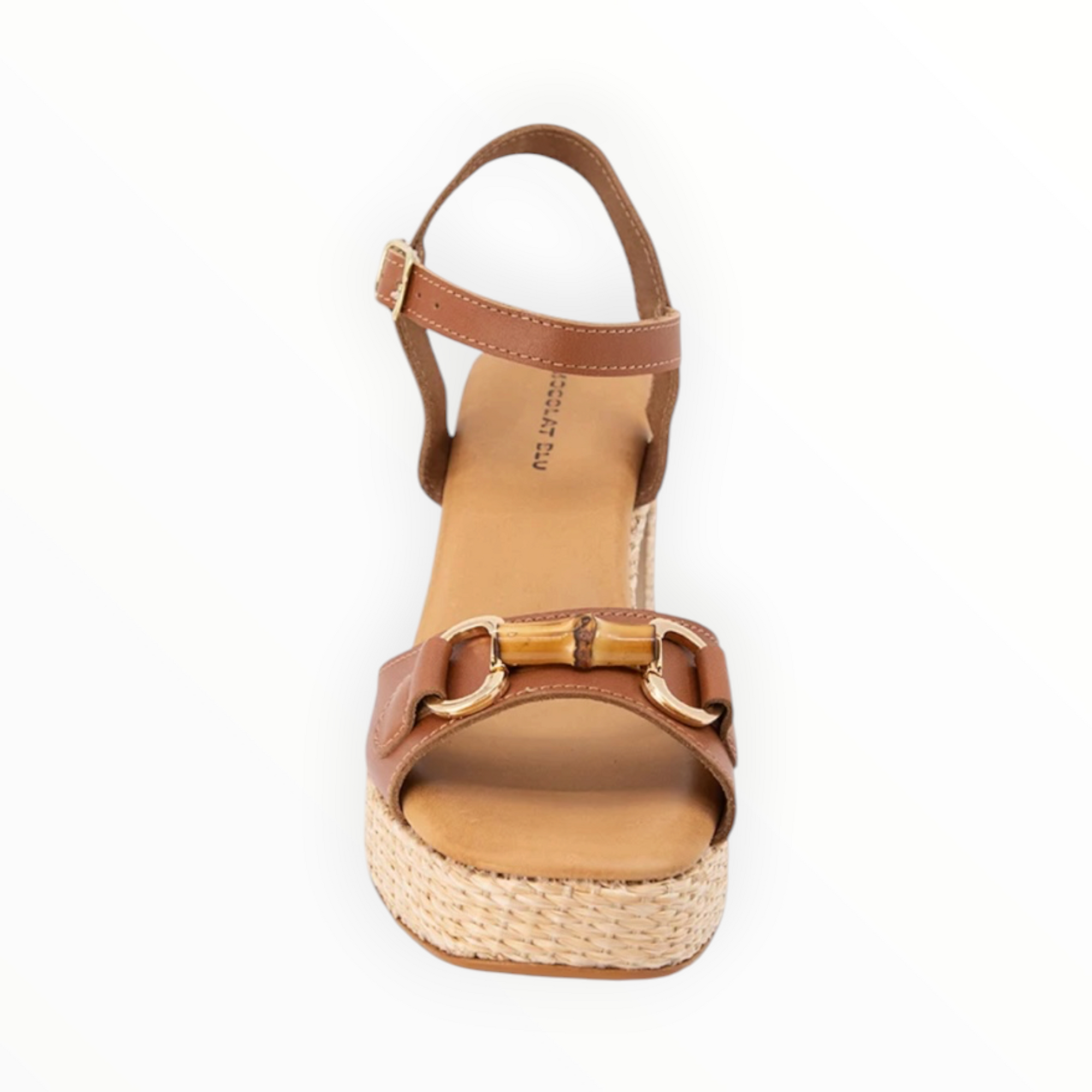 Chocolate Blu Mel - Brown Leather