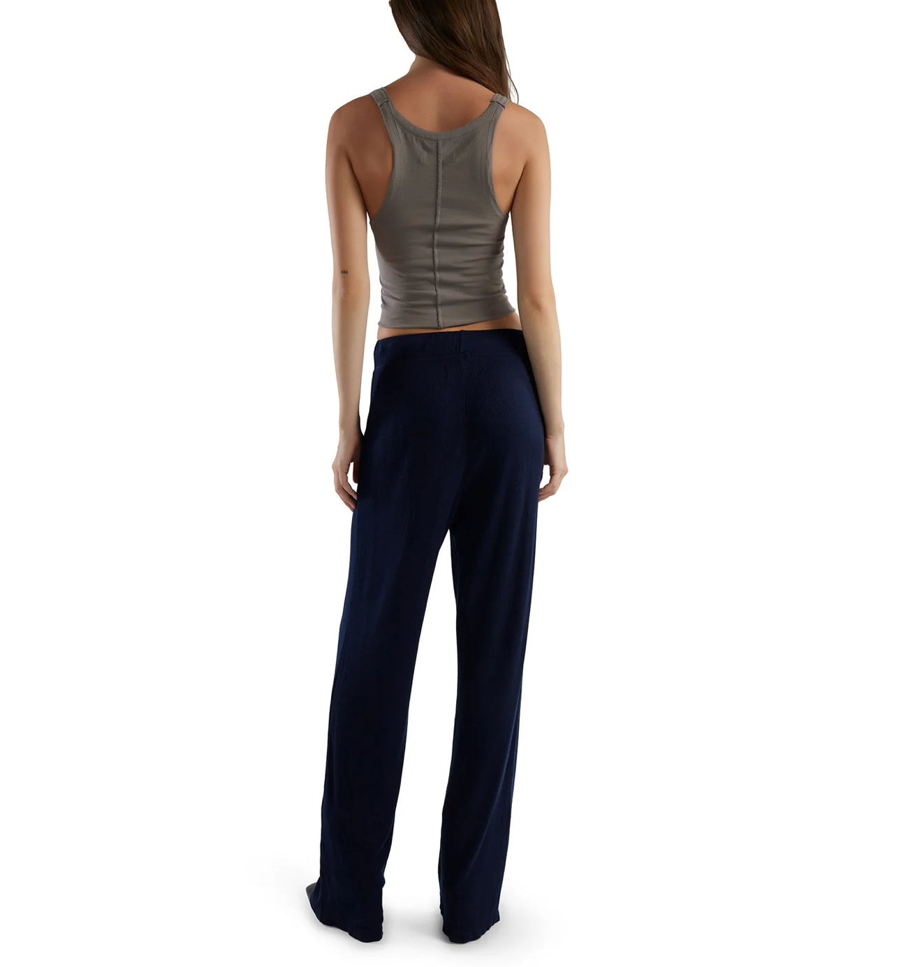 Les Tien Eazy Pant In Lux Thermal - Navy