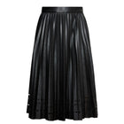 Caballero Alana Skirt - Black Vegan Leather
