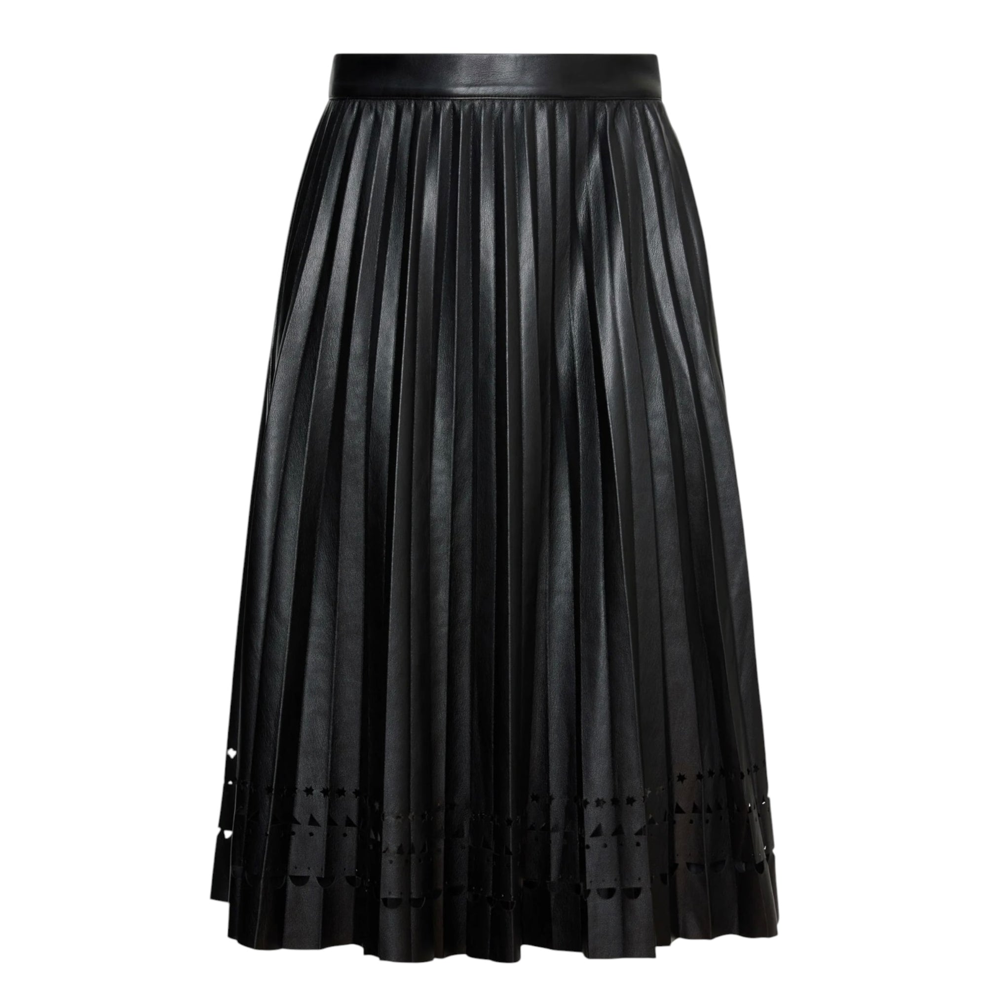Caballero Alana Skirt - Black Vegan Leather