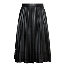 Caballero Alana Skirt - Black Vegan Leather
