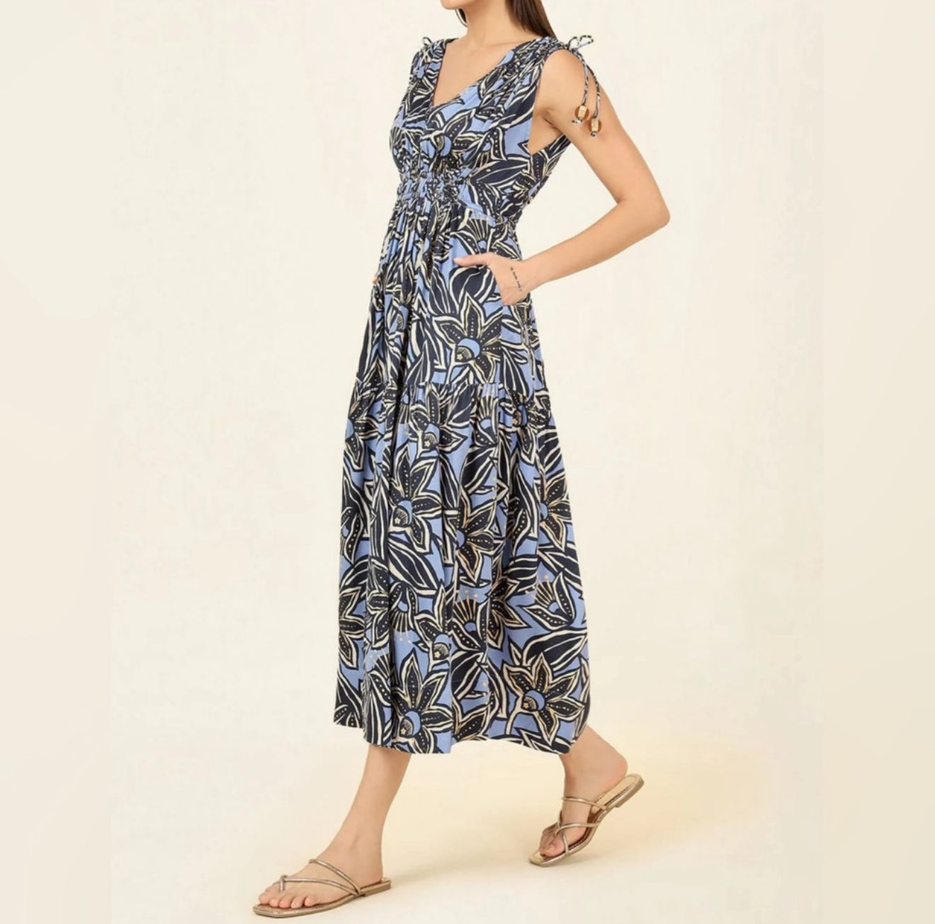 Omika Rosalita Midi Dress - Martina Harbor