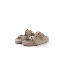 Kennel & Schmenger Platform Buckle Sandal - Gold