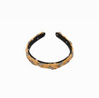 Lele Sadoughi Natural Crystal Raffia Braid Gigi Headband