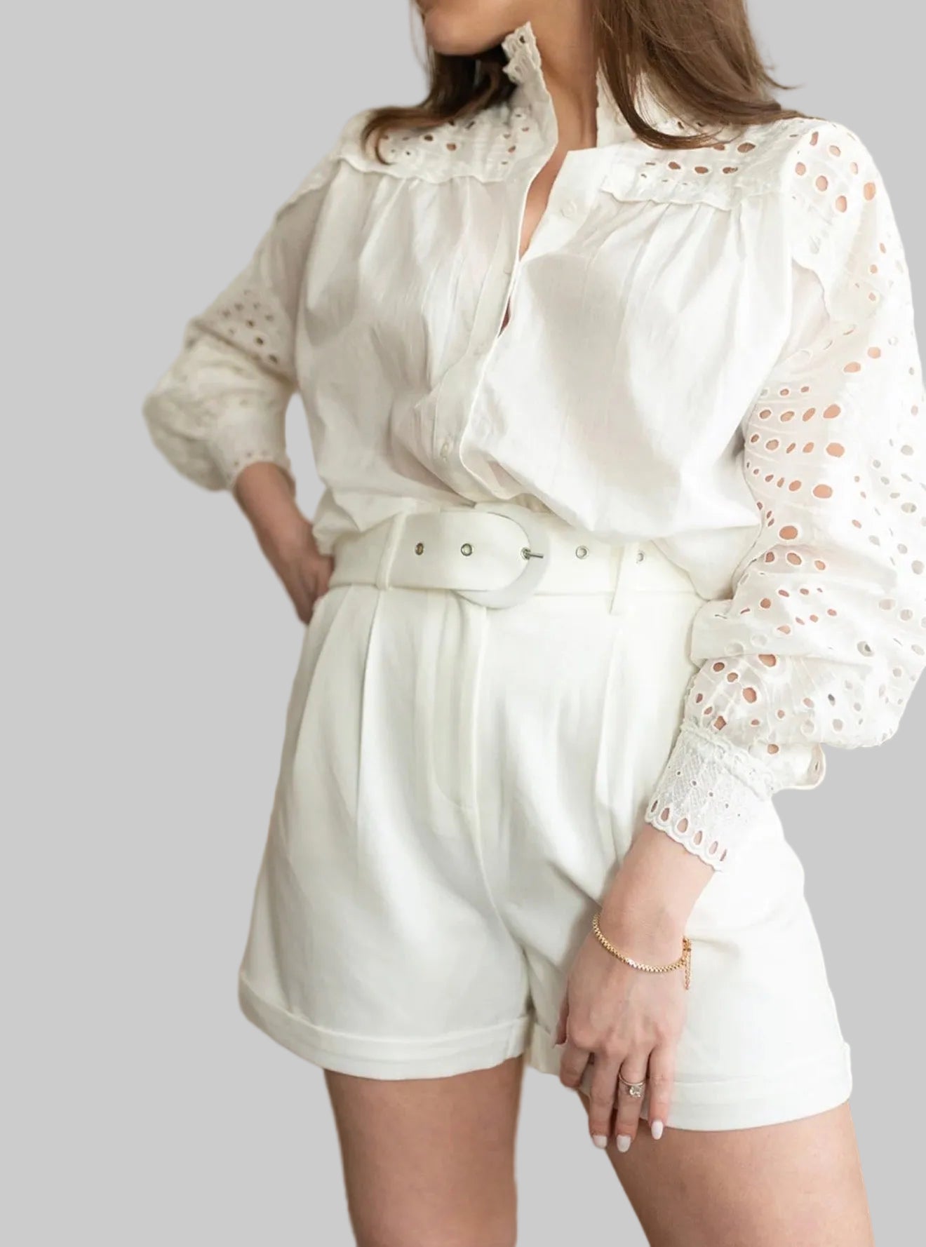Suncoo Bili Short - White
