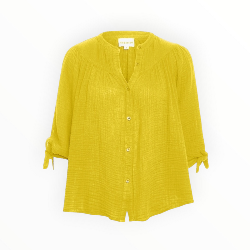 Felicite Tie Top - Dandelion