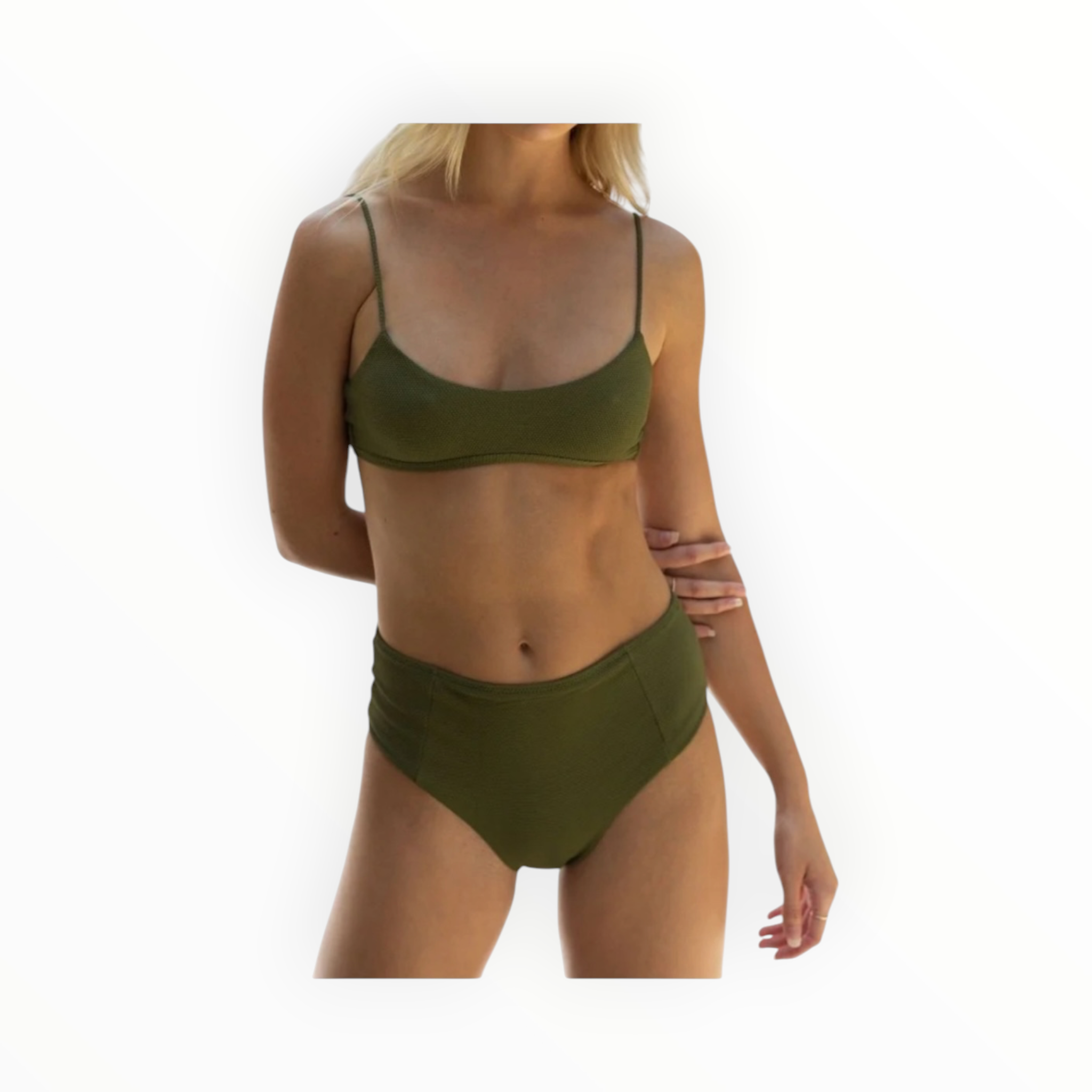 Laya Swim Rudy Top - Army Pike