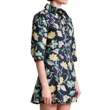 Apiece Apart Luz Mini Dress - Essa Floral Citron