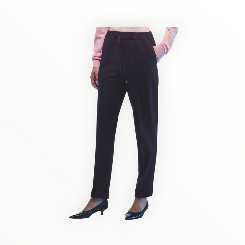 Liviana Conti Brian Trousers - Burgundy