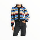 Nation Ltd Carmela Cardigan - Velour Multi Stripe