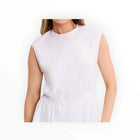 Michael Stars Rochel Peplum Tank - White