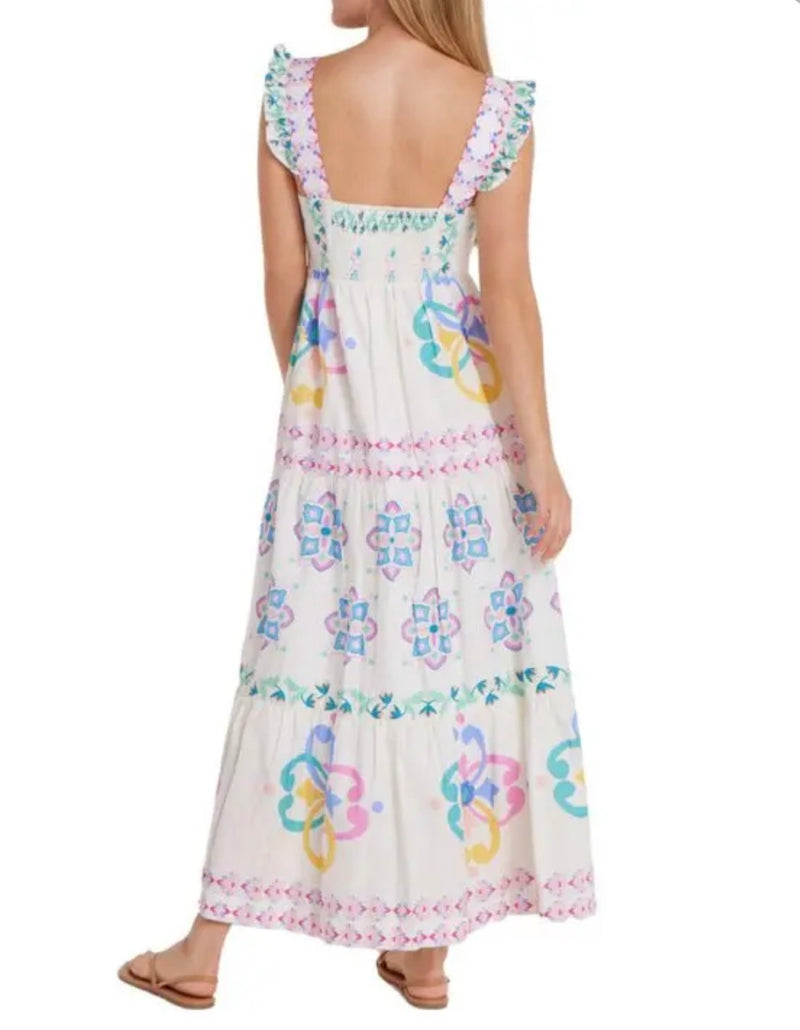 Hermoza Olivia Maxi Dress - Graceful Garlands