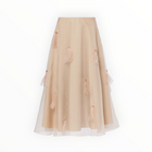 Dorothee Schumacher Sheer Volumes Skirt - Tan