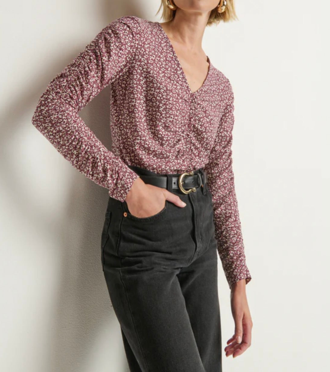 Nation Ltd Colette Tee - Winter Floral