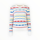 Minnie Rose Novelty Stripe Crew - Multi Combo