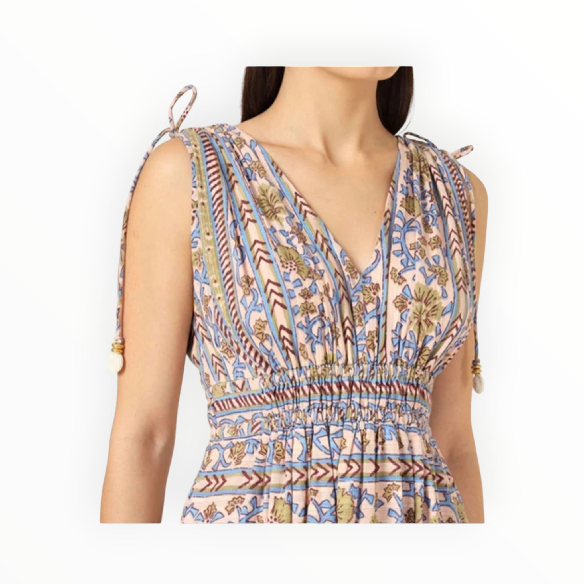 Omika Rosalita Midi Dress - Nirali Whisper