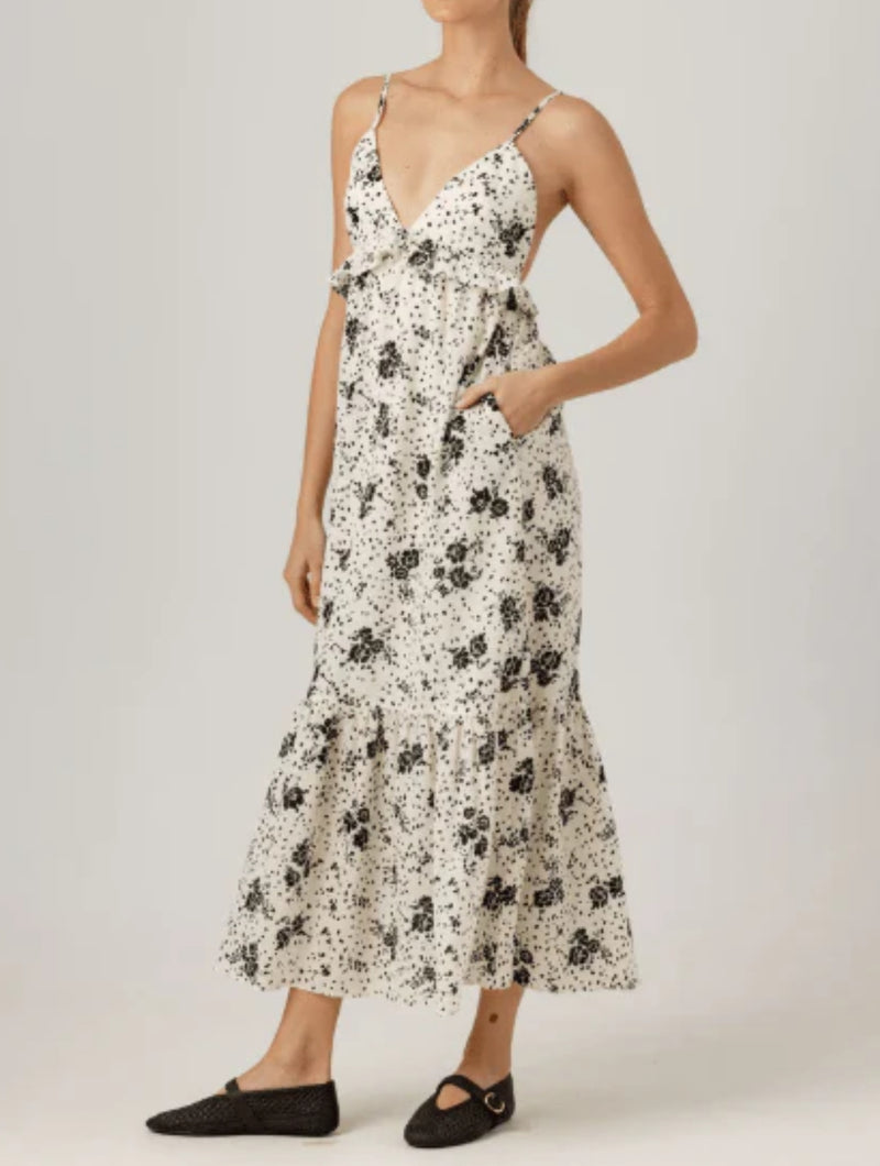sundays Marceline Dress - Falling Petal