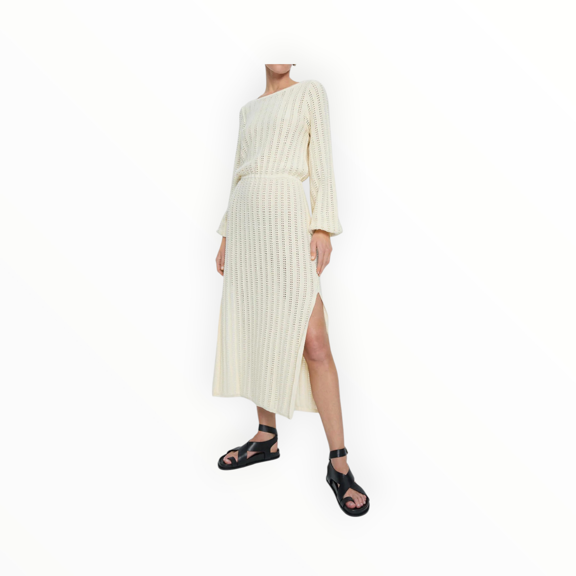 Kivari Noa Knit Dress - Ivory