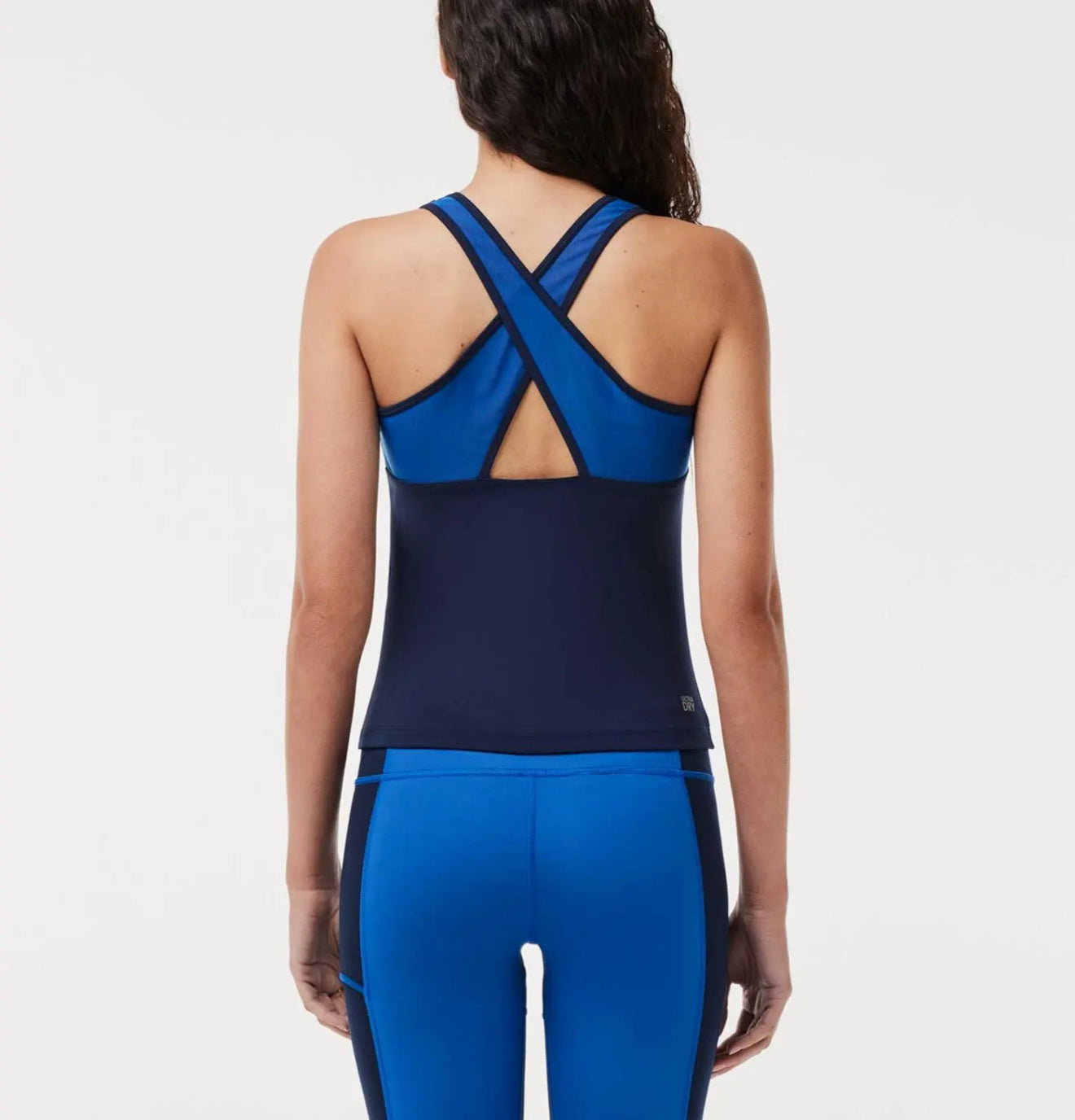 Lacoste Ultra-Dry Sleeveless Top - Navy